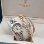 ⁦رولكس ديت جست مع سوارين⁩ - الصورة ⁦4⁩