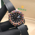 روليكس ياخت ماستر مرصع زريكون ماكينه اتوماتيك R56 - الصورة 5