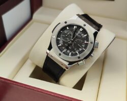 ساعة هوبلت كونغراف فضي