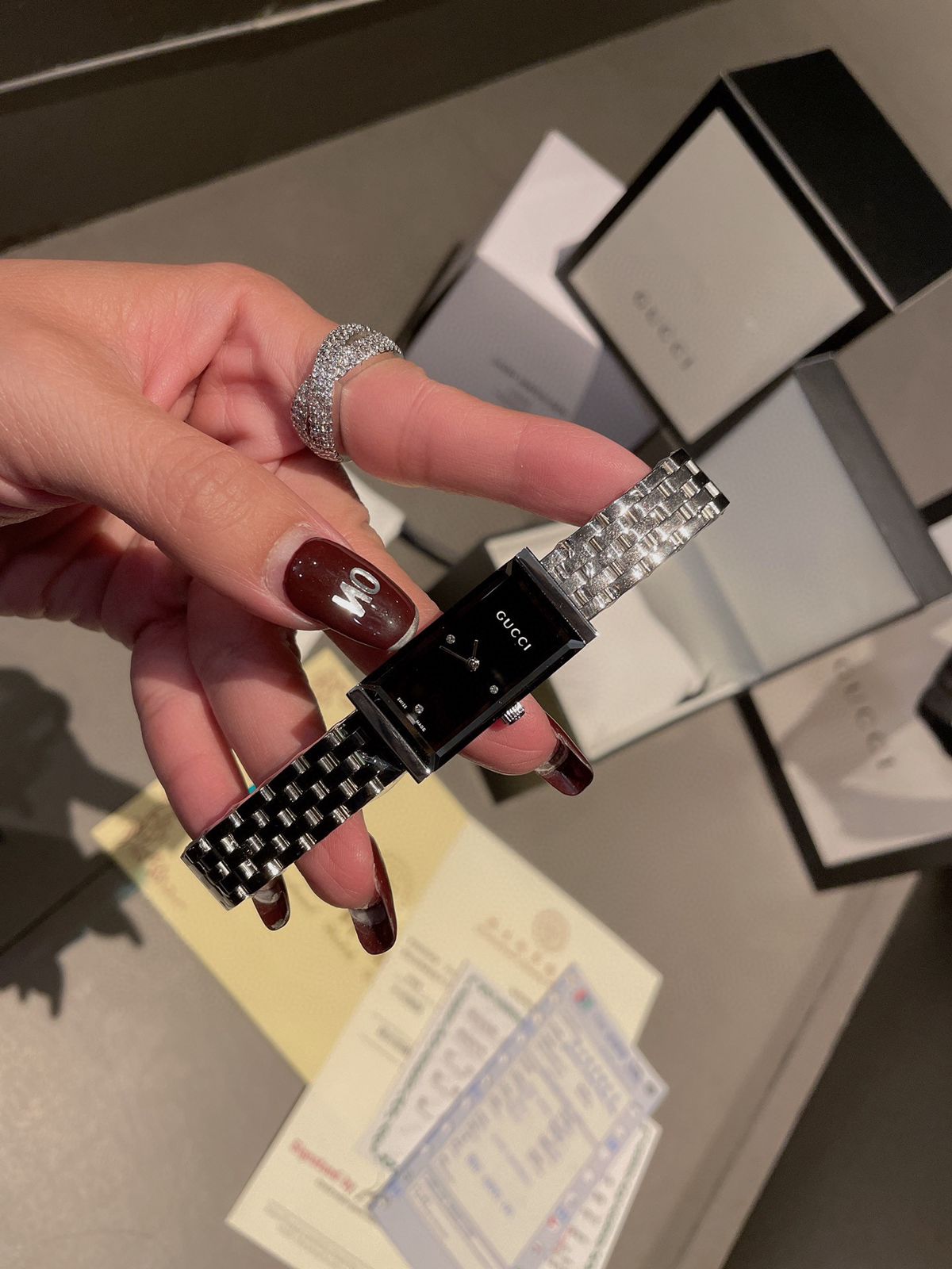 IMG-20250213-WA0001 ساعه جوتشي نسائي - الصورة 1